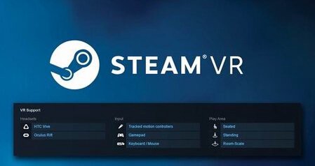 Steam拓展VR游戏分类 增加VR头显支持选项