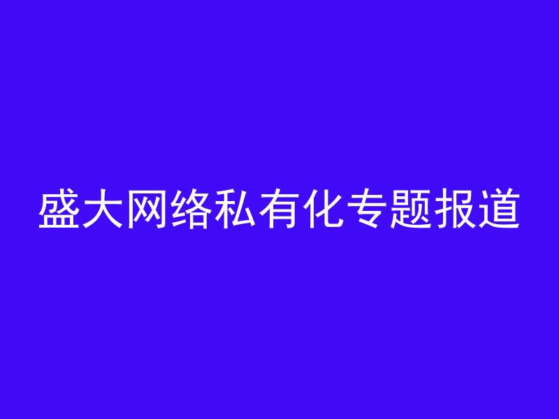 盛大网络私有化专题报道